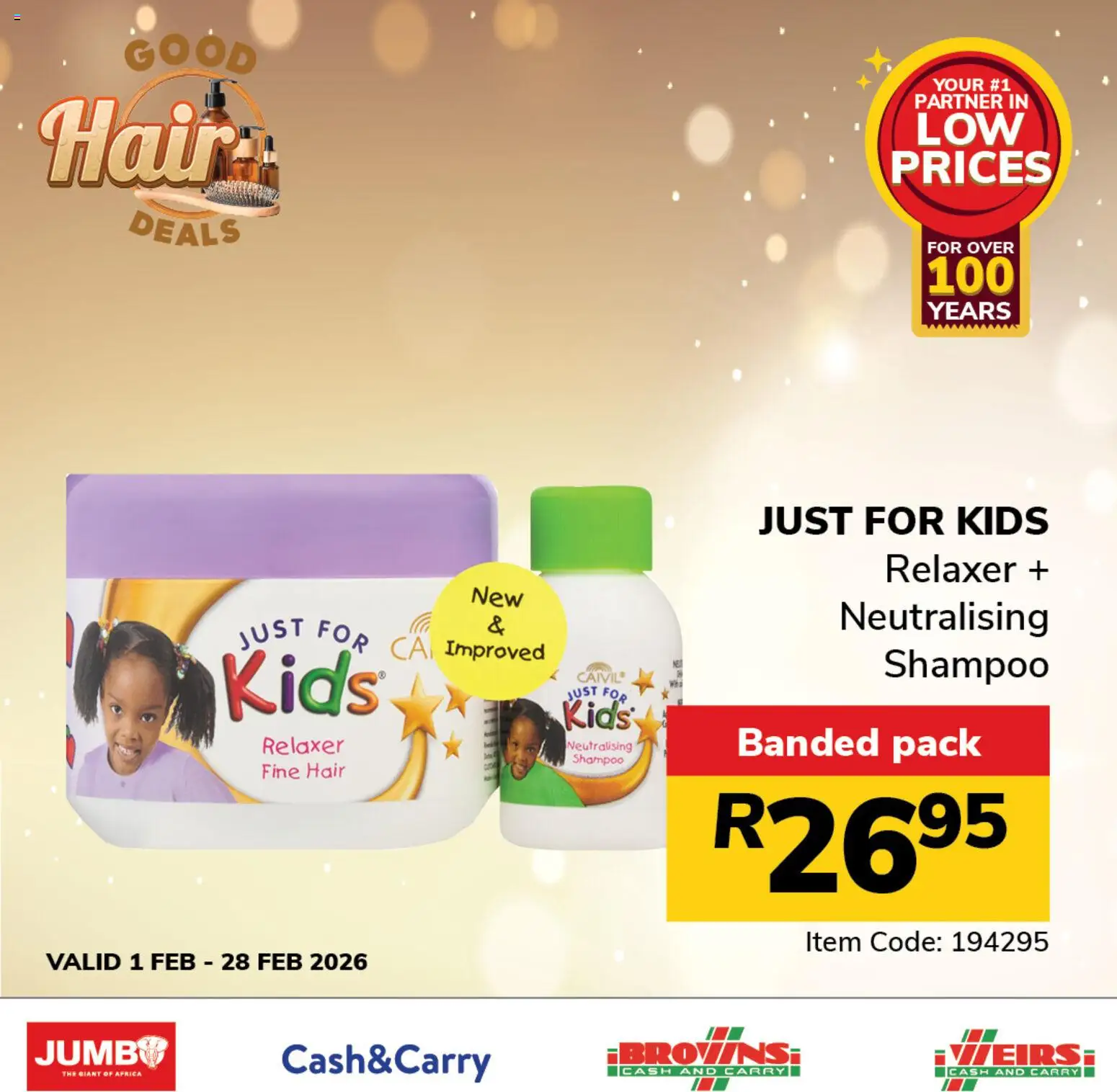 Preview of Jumbo flyer valid from 01/02/2026 - Shampoo, Relaxer