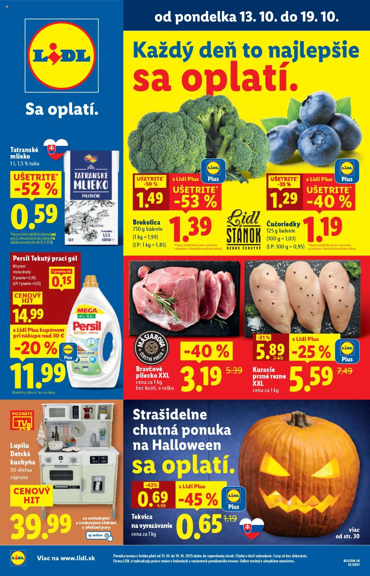 Nový LIDL leták od 13.10.2025 > Akčná ponuka online