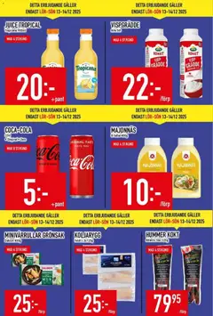 Förhandsgranska reklamblad Aktuella reklamblad Matdax från butik Matdax gäller från 08/12/2025 | Sida: 6