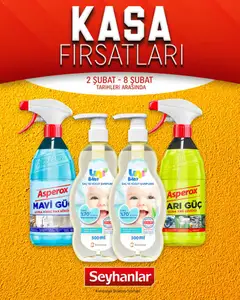 Seyhanlar Market Katalog Kasa Fırsatları 02.02.2026 - Broşürünün önizlemesi