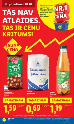 Skatīt Lidl akciju bukletu, derīgs no 05.01.2026.