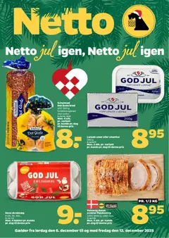 Eksempel på tilbudsavis Tilbudsavis fra butik Netto gyldig fra 06/12/2025