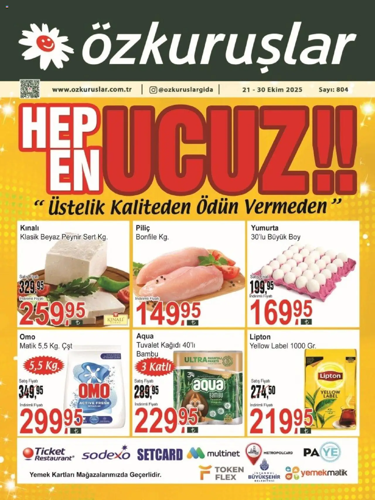 Özkuruşlar Katalog (21 - 30 Ekim 2025) - Sayfa numarası 1