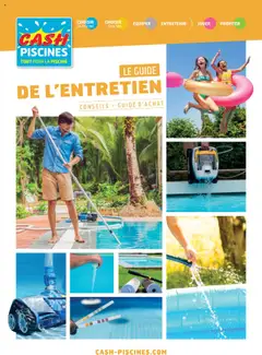 Prévisualisation de Guide de l'entretien du magasin Cash Piscines formulaire valide 01/03/2024