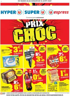 Prévisualisation de Spécial Rentrée des classes du magasin Super U formulaire valide 25/08/2025