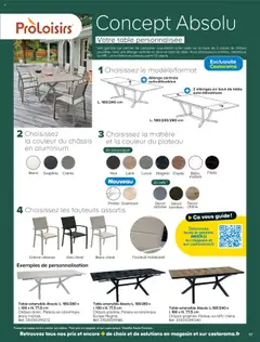 Prévisualisation de La collection jardin du magasin Castorama formulaire valide 26/02/2025 | Page: 57