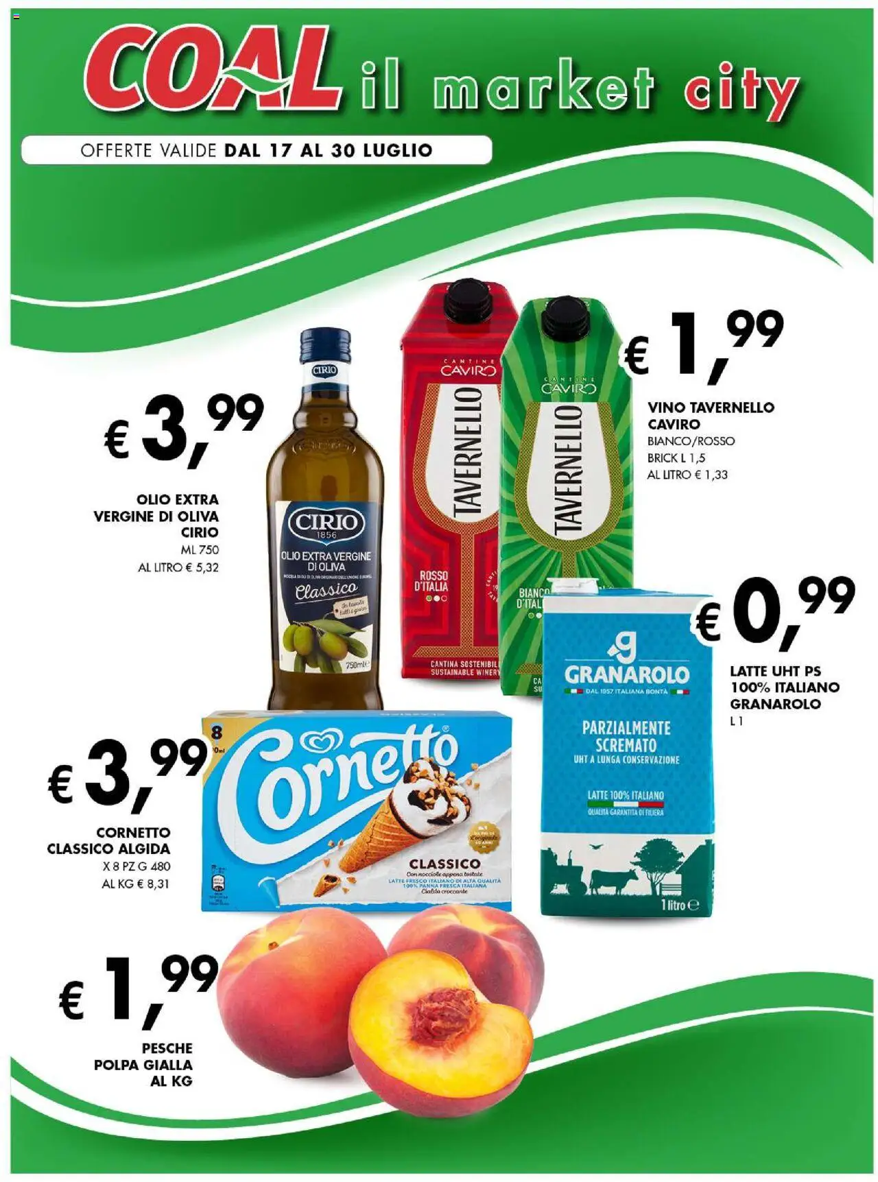 Volantino Coal valido da 17/07/2025 numero di pagina 1