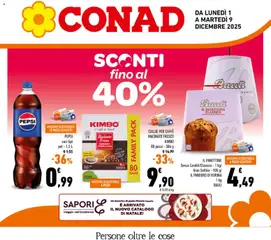 Anteprima dell'opuscolo Volantino Campania dal negozio Conad valido da 01/12/2025