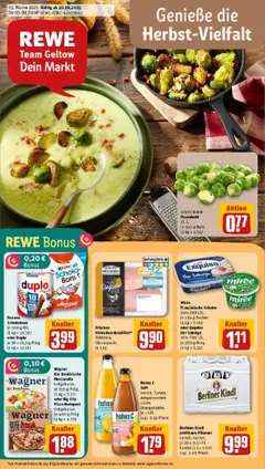 Vorschau von dem Prospekt des Geschäftes Rewe, gültig ab dem 19.10.2025