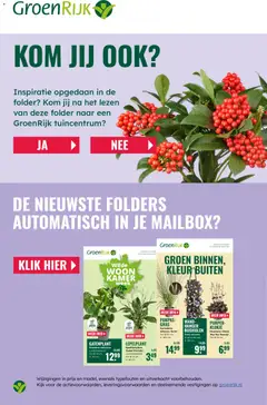 Voorbeeld van Folder van winkel GroenRijk geldig vanaf 05-11-2025 | Pagina: 21