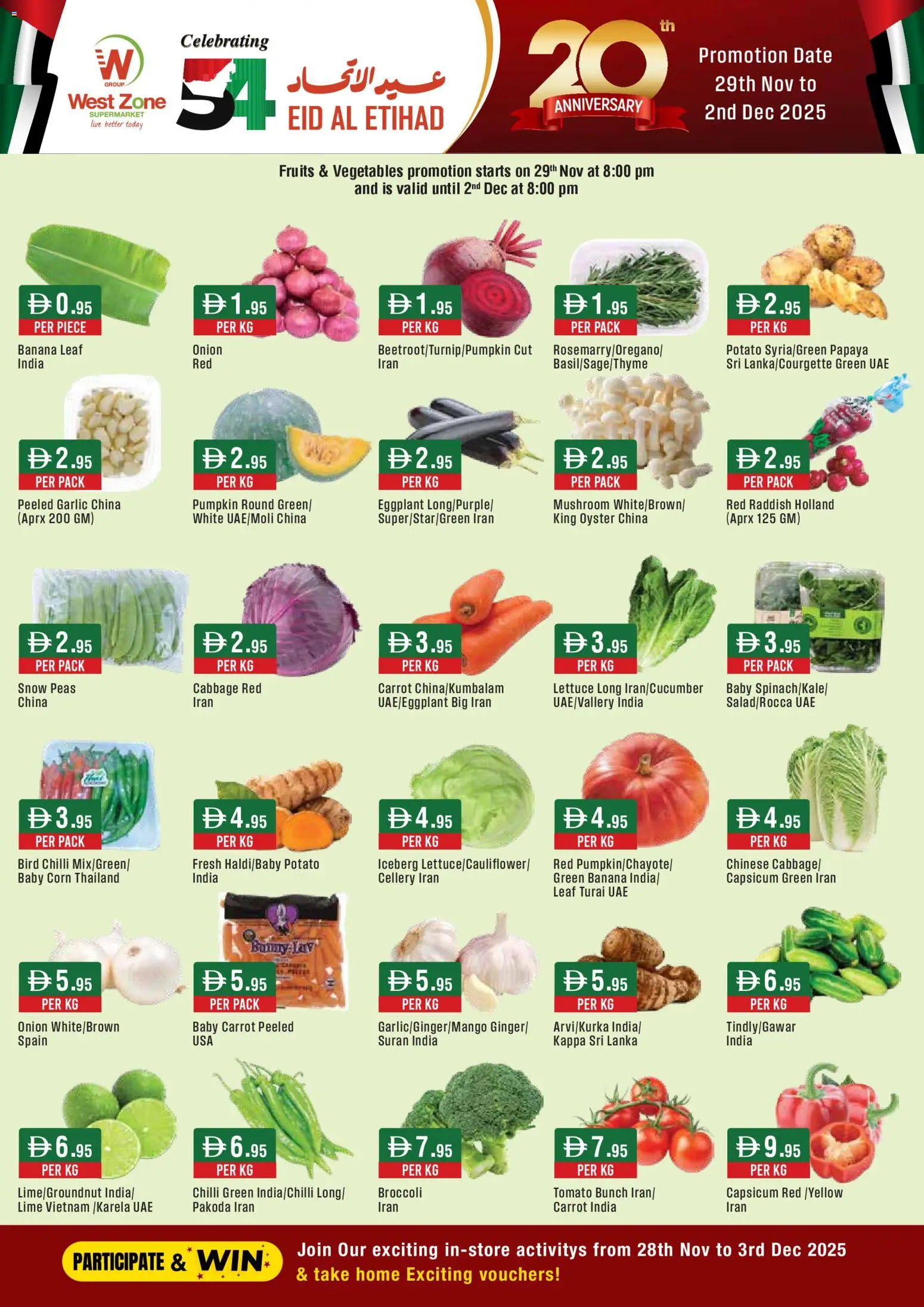 Preview of the catalogue Offers of store Westzone Supermarket valid from 29 Nov, 2025