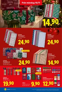 Förhandsgranska reklamblad Aktuella reklamblad Lidl från butik Lidl gäller från 10/11/2025 | Sida : 18