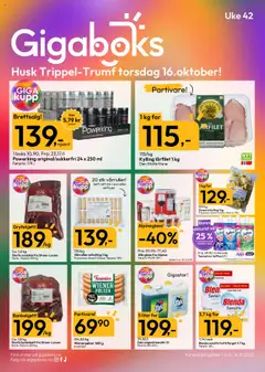 Forhåndsvis Kundeavis fra butikk Gigaboks gyldig fra 13/10/2025