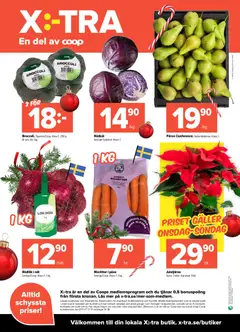 Förhandsgranska reklamblad Aktuella reklamblad Coop X:-TRA från butik Coop X:-TRA gäller från 08/12/2025 | Sida: 4