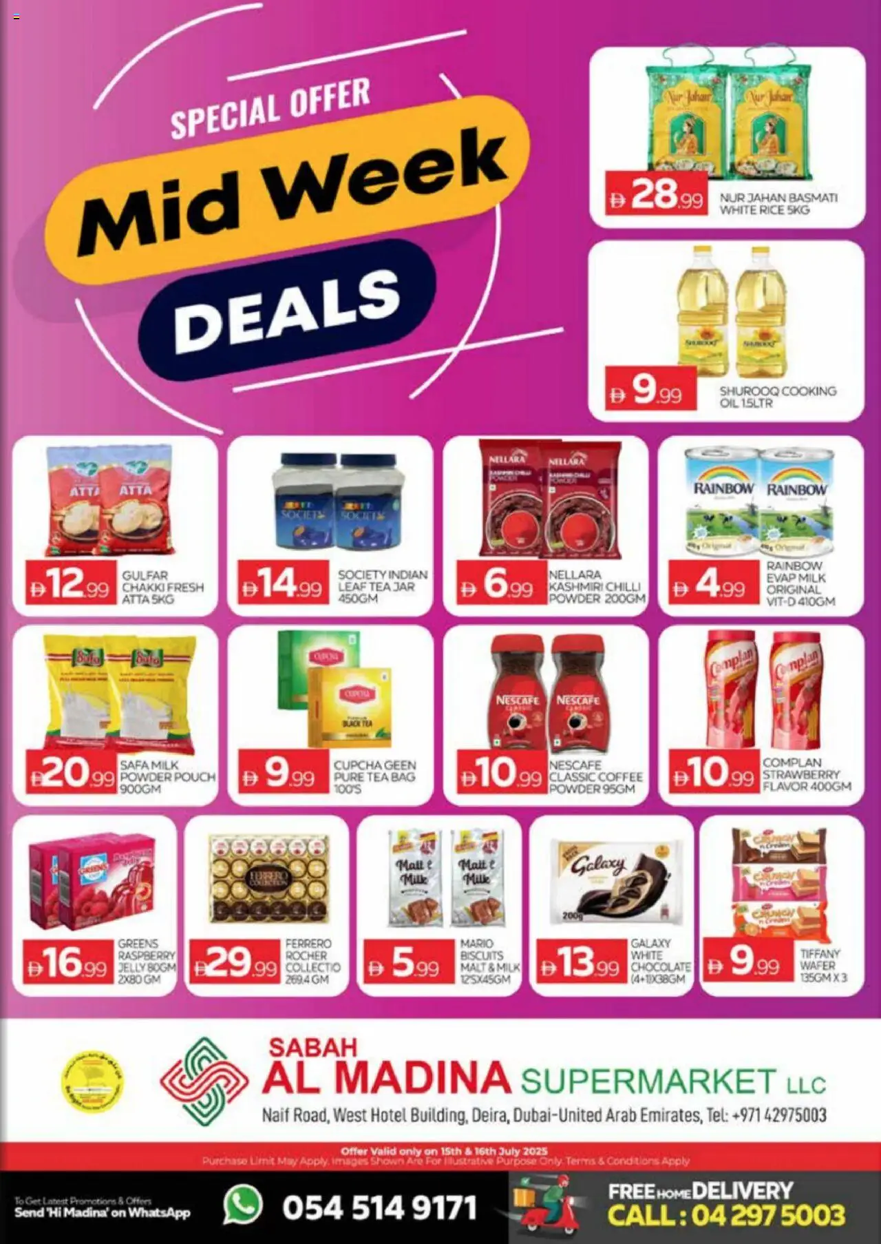 Catalogue Al Madina catalog - the latest offers and deals valid from 15 Jul, 2025 page 1 - Tea, Bag