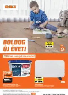 OBI - Akciós újság OBI megtekintése, amely érvényes 2025.12.30.-től