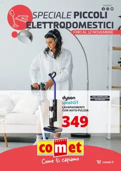 Anteprima dell'opuscolo Volantino Speciale Piccoli Elettrodomestici dal negozio Comet valido da 31/10/2025