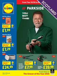 Preview of Lidl Lidl Weekly Scotland valid from 18/09/2025