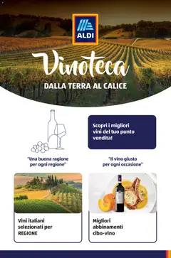 Anteprima dell'opuscolo Volantino Vinoteca dal negozio Aldi valido da 12/01/2026