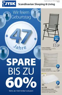 Vorschau des Merkblatts JYSK aktionen vom Shop JYSK gültig von 17.03.2026 bis 30.03.2026