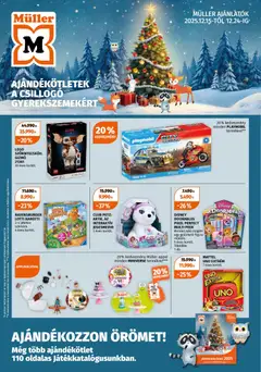 Müller - Játékprospektus megtekintése, amely érvényes 2025.12.15.-től