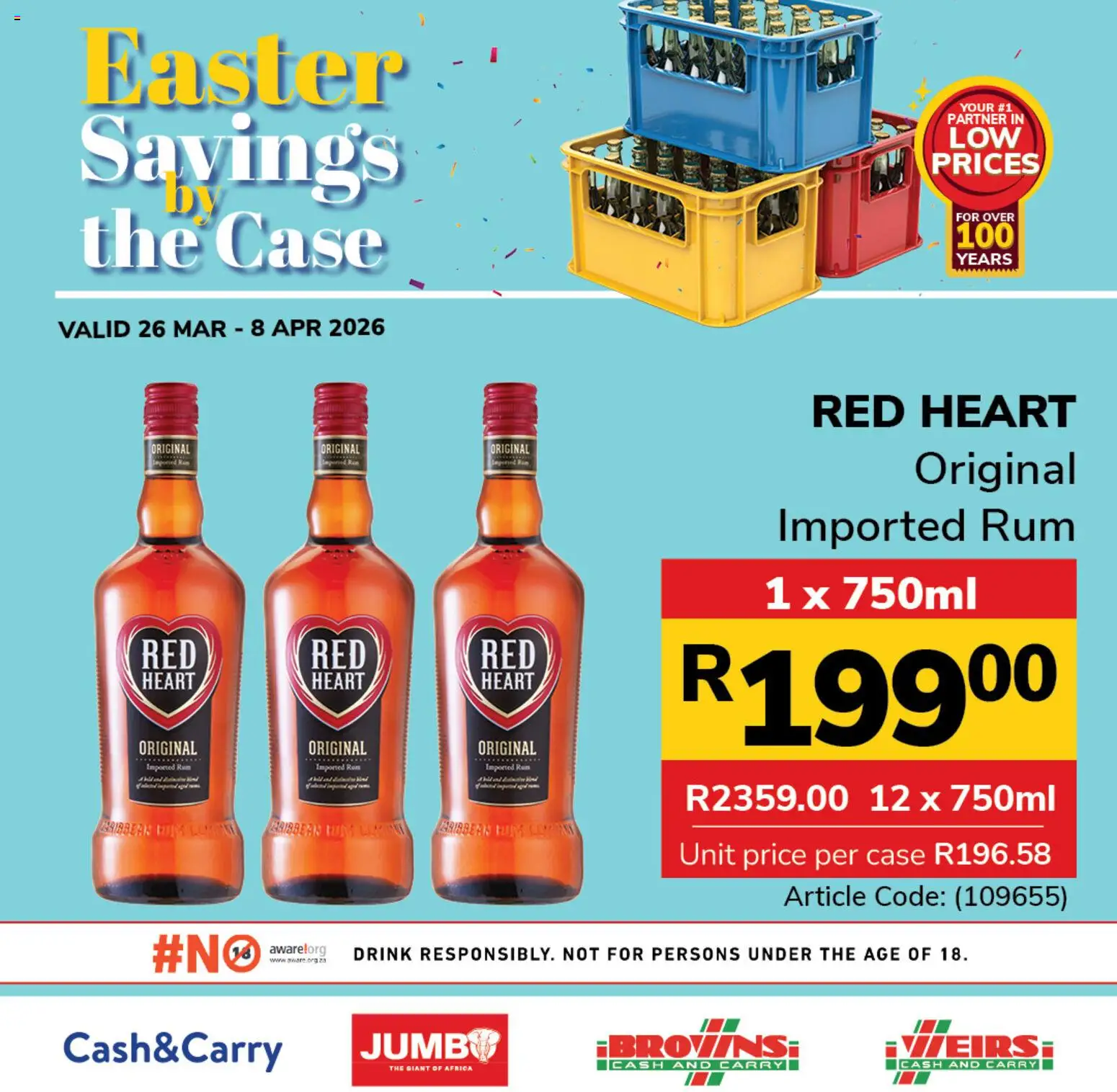 Preview of Jumbo flyer valid from 26/03/2026 - Rum, Case