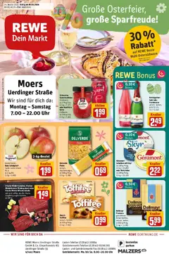 Vorschau von dem Prospekt des Geschäftes Rewe, gültig ab dem 30.03.2026
