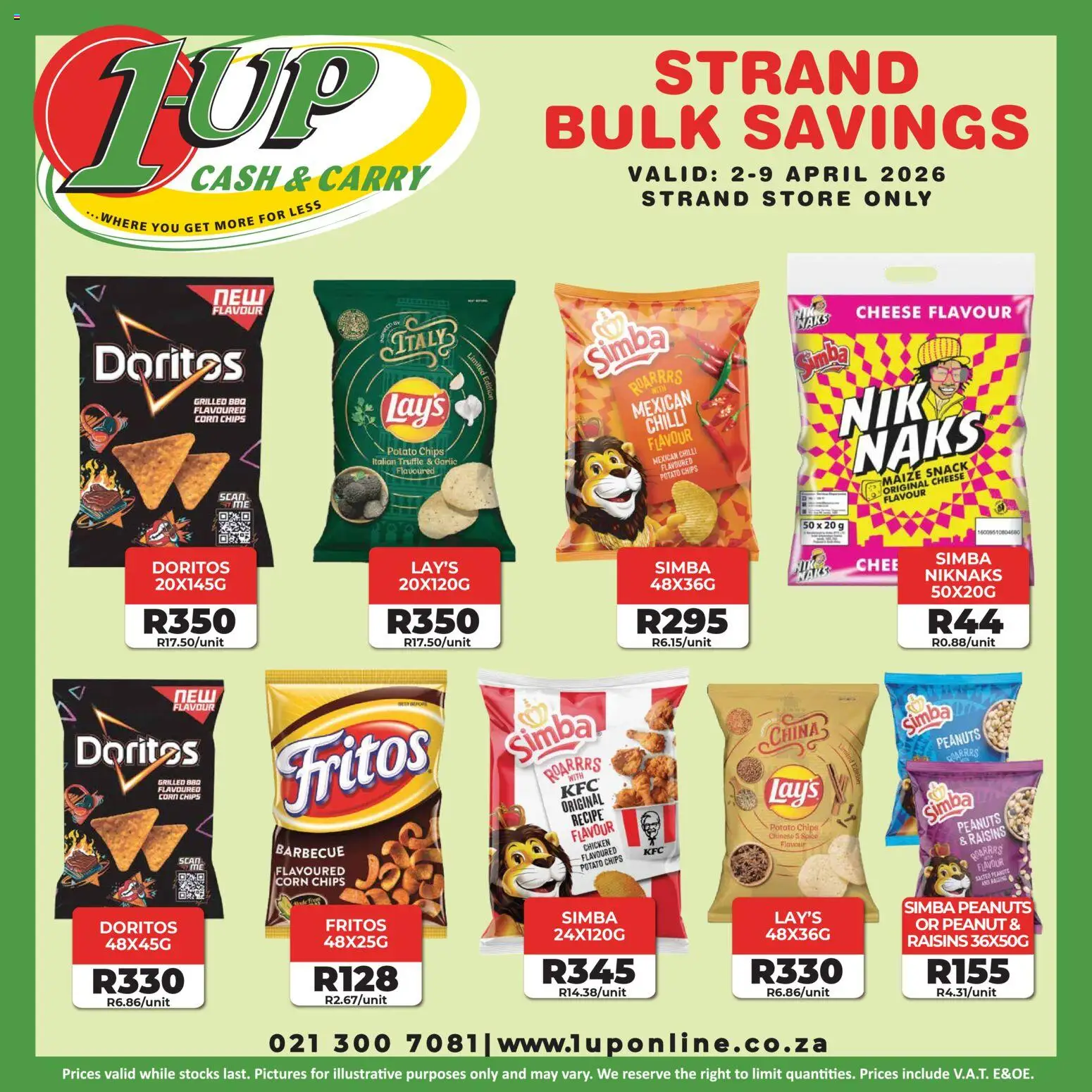 Preview of 1UP Cash & Carry flyer valid from 02/04/2026