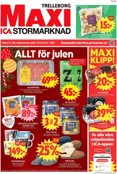 Förhandsgranska reklamblad Trelleborg från butik ICA Maxi gäller från 15/12/2025