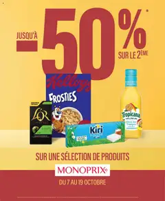 Prévisualisation de Catalogue du magasin Monoprix formulaire valide 04/10/2025