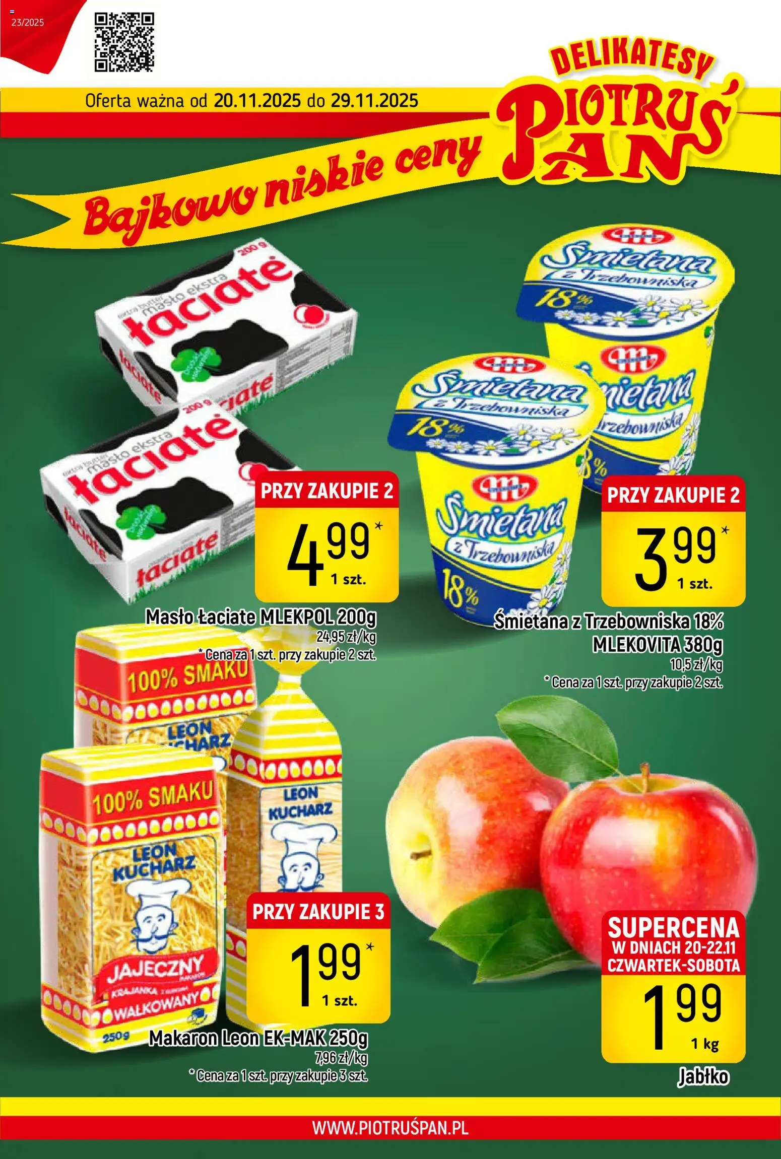 Pogląd gazetki "Gazetka" ze sklepu Piotruś Pan ważnej od 20.11.2025