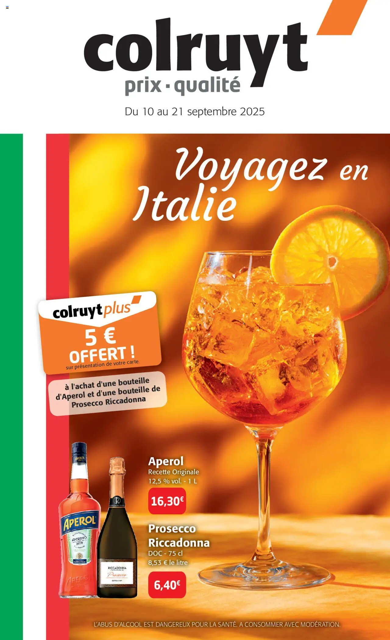 Voyagez en Italie de la boutique Colruyt valable du 10/09/2025 - Page numéro 1