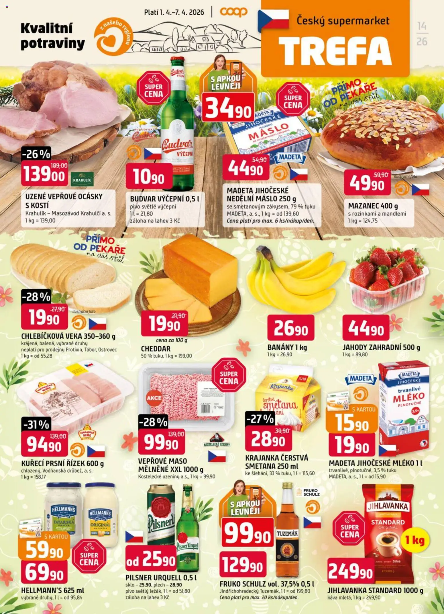 Náhled nabídky: Trefa Trefa leták platný od 01.04.2026