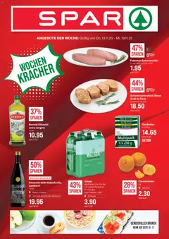 Vorschau des Merkblatts Aktionen vom Shop SPAR gültig von 13.11.2025 bis 19.11.2025