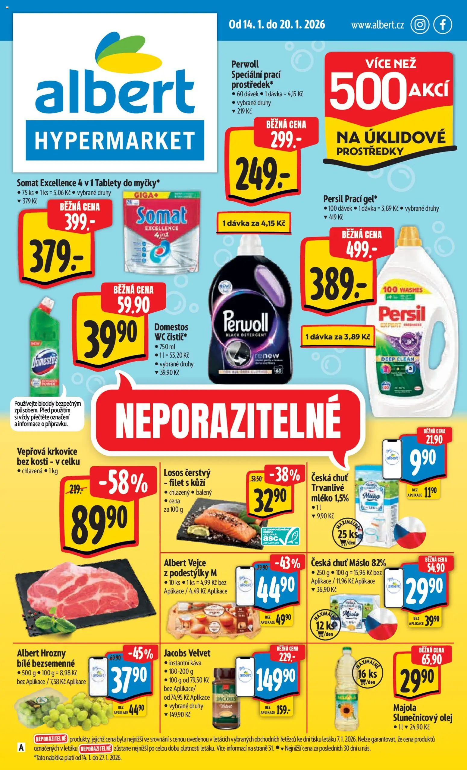 Náhled nabídky: Albert Hypermarket platný od 14.01.2026