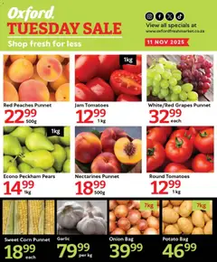 Preview of Oxford Freshmarket flyer valid from 10/11/2025 | Page: 1