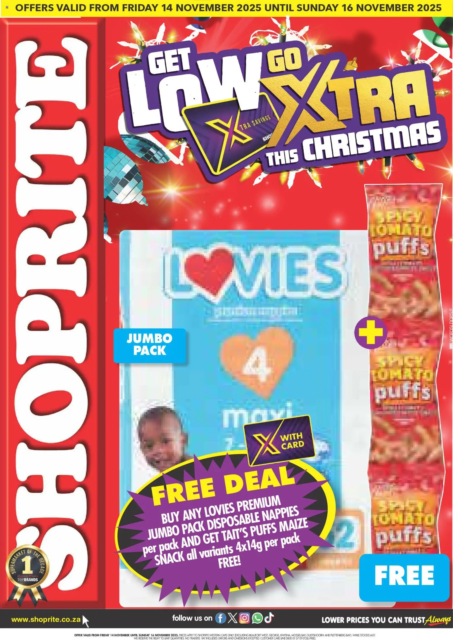 Preview of Shoprite flyer valid from 14/11/2025
