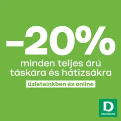Deichmann - Akciós újság Deichmann megtekintése, amely érvényes 2025.09.16.-től