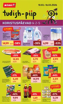 Rimi kliendilehe eelvaade alates 10.03.2026