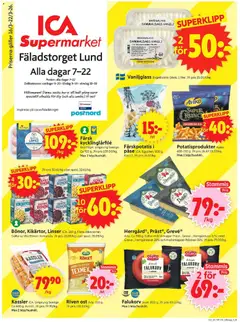 Förhandsgranska reklamblad Lund från butik ICA Supermarket gäller från 16/03/2026