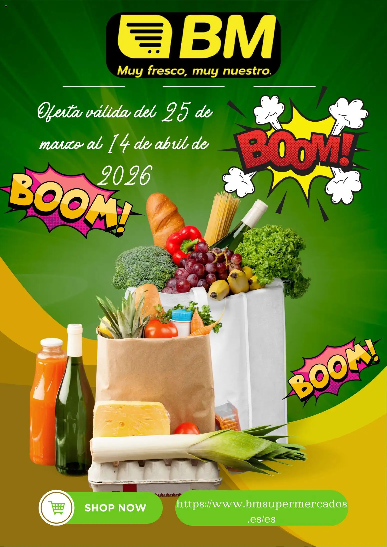 Vista previa del folleto de la tienda BM Supermercados válido desde el 25/03/2026 