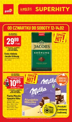 Pogląd gazetki "Super Hity" ze sklepu POLOmarket ważnej od 12.02.2026