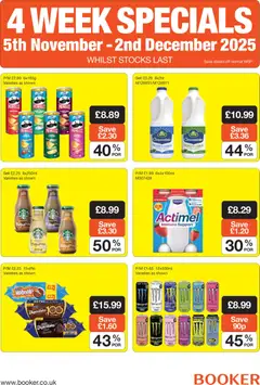 Preview of Booker Wholesale National Promotions valid from 05/11/2025