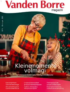 Voorbeeld van Folder van winkel Vanden Borre geldig vanaf 07/11/2025