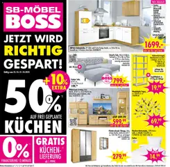 Vorschau von dem Prospekt des Geschäftes SB Möbel Boss, gültig ab dem 25.10.2025