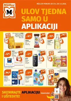 Pregled letka Müller Katalog trgovine Müller vrijedi od 27.04.2026