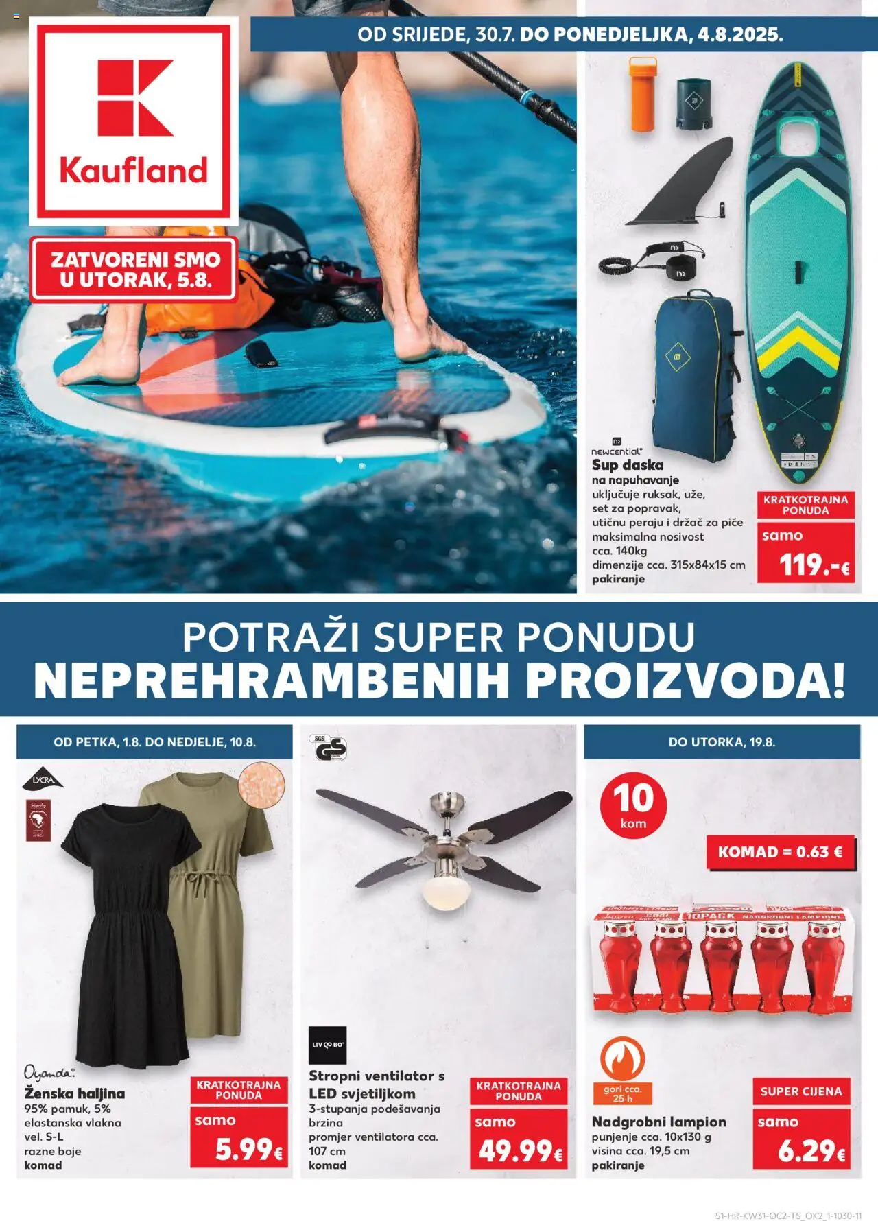 Kaufland aktualni Karlovac vrijedi od 30.07.2025 - tjedna akcija broj stranice 1
