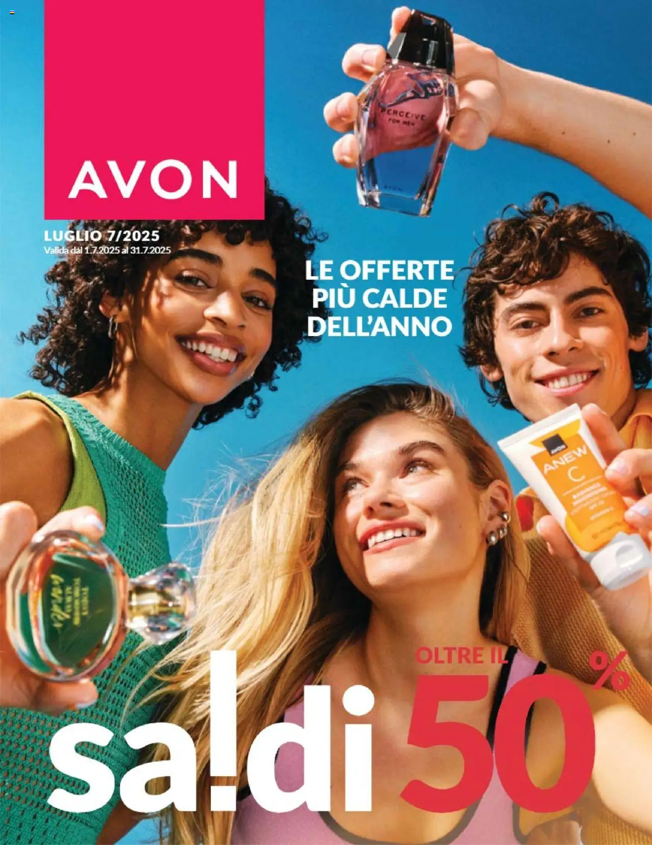 Volantino Avon valido da 01/07/2025 numero di pagina 1
