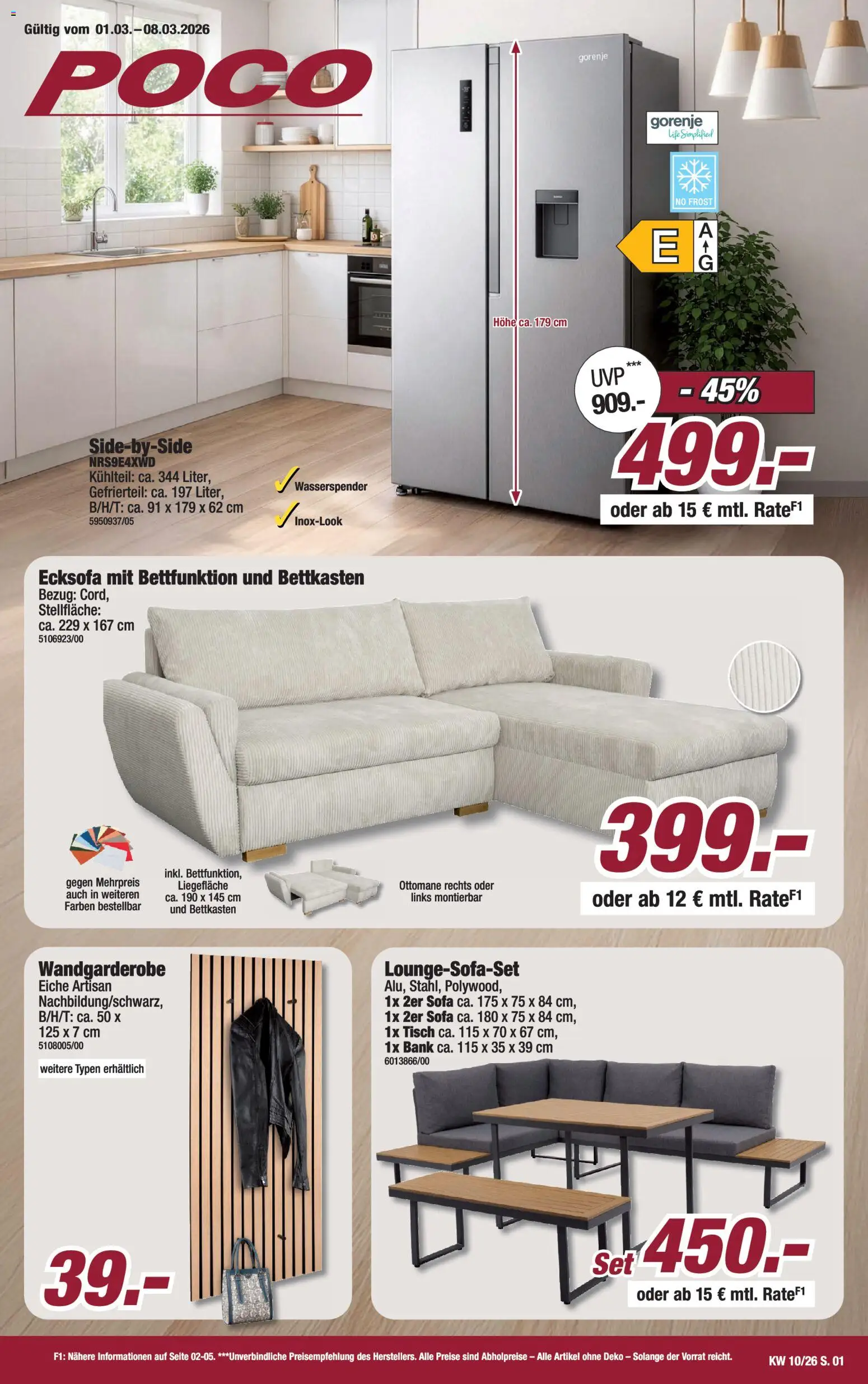 Vorschau von dem Prospekt des Geschäftes Poco, gültig ab dem 01.03.2026