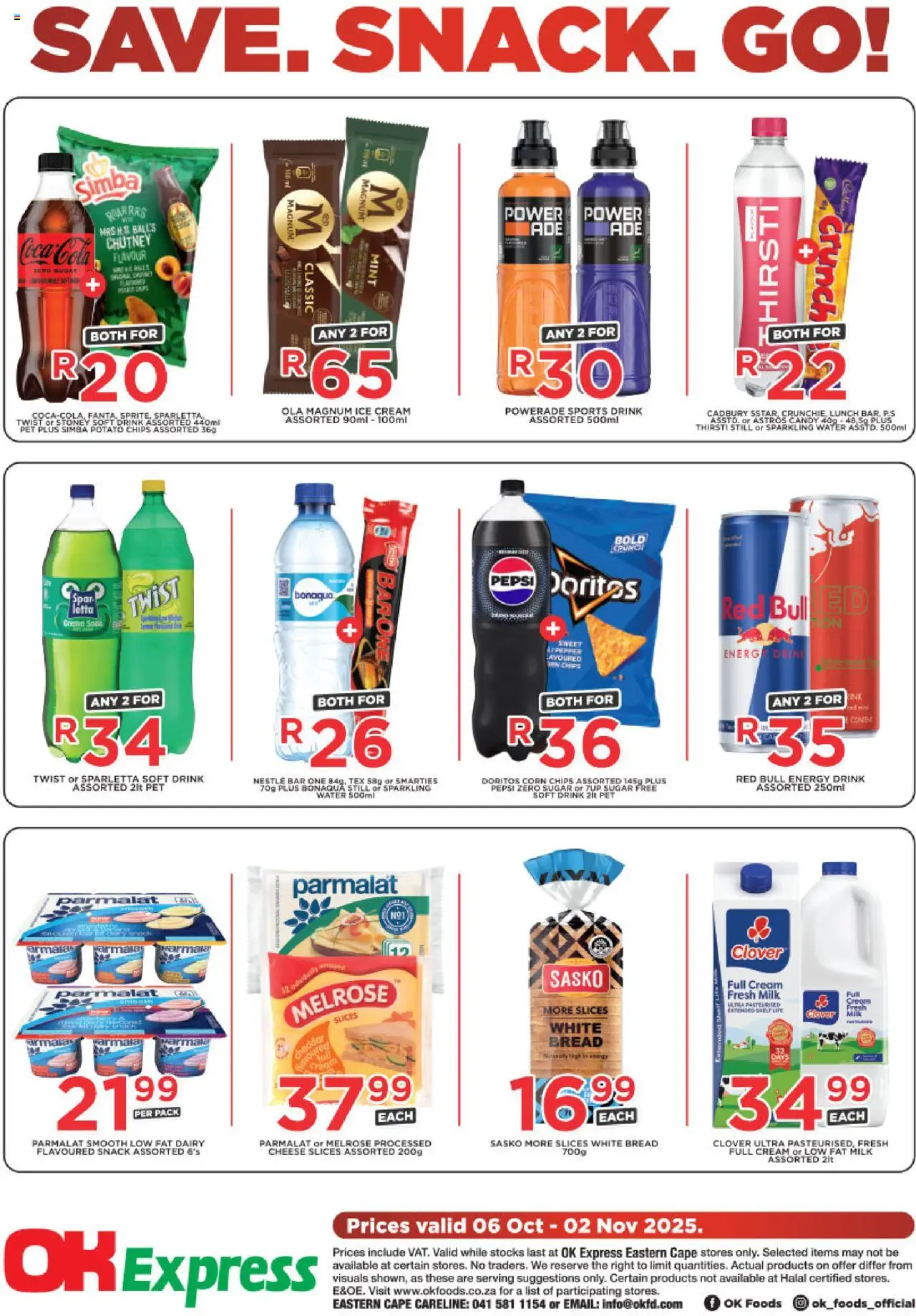 OK Foods Eastern Cape - OK Express from 06/10 - 02/11/2025 > Promotions